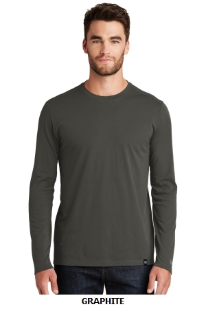 NEW ERA HERITAGE BLEND LONG SLEEVE CREW TEE.  NEW ERA  NEA102