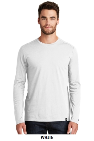 NEW ERA HERITAGE BLEND LONG SLEEVE CREW TEE.  NEW ERA  NEA102