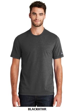 NEW ERA  SUEDED COTTON BLEND CREW TEE.  NEW ERA  NEA120