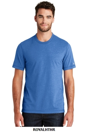 NEW ERA  SUEDED COTTON BLEND CREW TEE.  NEW ERA  NEA120