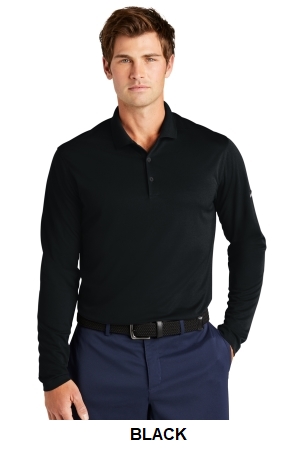 Nike Dri-FIT Micro Pique 2.0 Long Sleeve Polo.  NIKE  NKDC2104