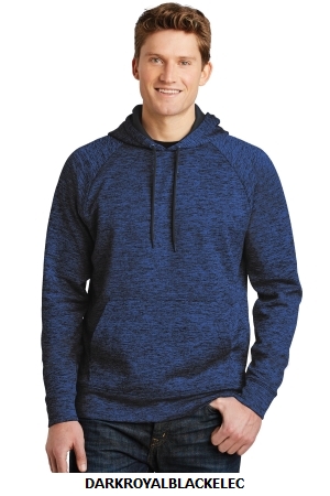 Sport-Tek PosiCharge Electric Heather Fleece Hooded Pullover. ST225.