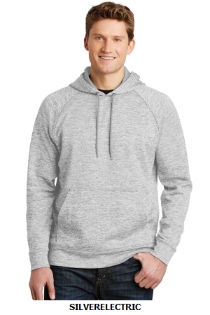 Sport-Tek PosiCharge Electric Heather Fleece Hooded Pullover. ST225.