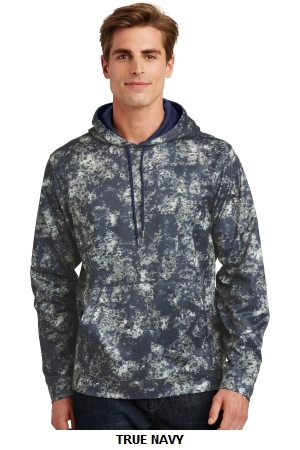 Sport-Tek Sport-Wick Mineral Freeze Fleece Hooded Pullover. ST230.