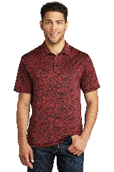 SPORT-TEK POSICHARGE ELECTRIC HEATHER POLO.  SPORT-TEK  ST590