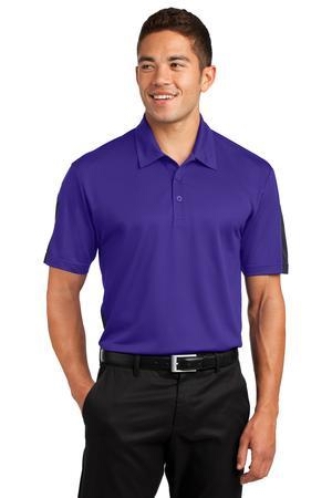 Sport-Tek® PosiCharge® Active Textured Colorblock Polo. ST695.