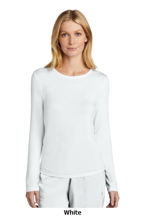 WonderWink® Women’s Long Sleeve Layer Tee .  W. WINK  WW4029