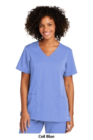 WonderWink® Women’s Premiere Flex™ V-Neck Top .  W. WINK  WW4168