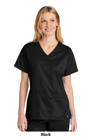 WonderWink® Women’s WorkFlex™ V-Neck Top .  W. WINK  WW4560