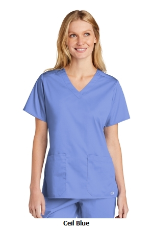 WonderWink® Women’s WorkFlex™ V-Neck Top .  W. WINK  WW4560