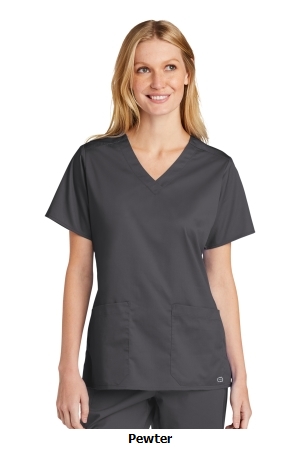 WonderWink® Women’s WorkFlex™ V-Neck Top .  W. WINK  WW4560