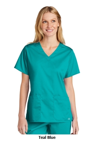 WonderWink® Women’s WorkFlex™ V-Neck Top .  W. WINK  WW4560