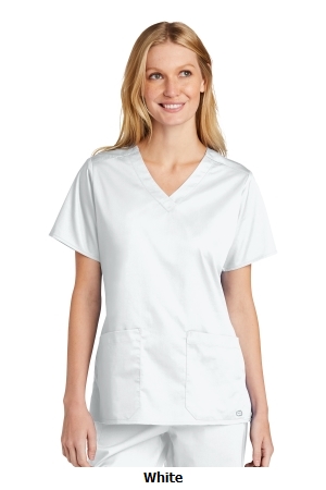 WonderWink® Women’s WorkFlex™ V-Neck Top .  W. WINK  WW4560