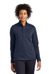 Brooks Brothers Womens Mid-Layer Stretch 1/2-Button.  BROOKS BROS  BB18203