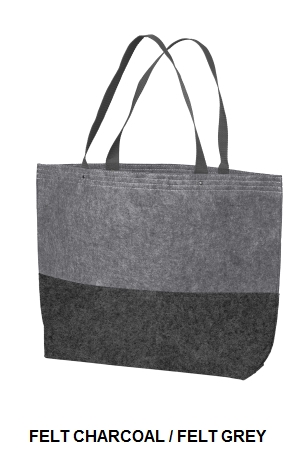 Port Authority Large Felt Tote.  PORT A.  BG402L