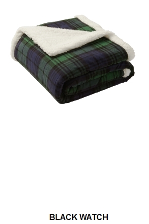 Port Authority  Flannel Sherpa Blanket.  PORT A.  BP43