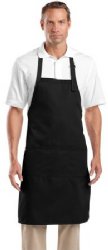 CornerStone® - Adjustable Bib Apron with Three Pockets. CS700.