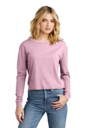 District Womens Perfect Tri Midi Long Sleeve Tee.  D.THREADS  DT141