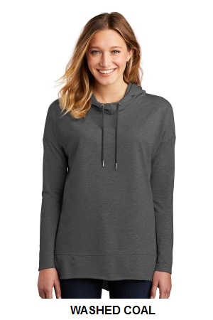 District Womens Featherweight French Terry Hoodie.  D.THREADS  DT671