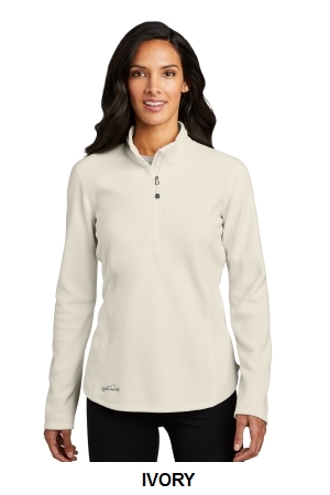 Eddie Bauer Ladies 1/2-Zip Microfleece Jacket.  E.BAUER  EB227