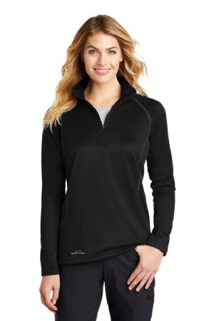 Eddie Bauer Ladies Smooth Fleece 1/2-Zip.  E.BAUER  EB237