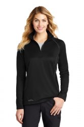 Eddie Bauer Ladies Smooth Fleece 1/2-Zip.  E.BAUER  EB237