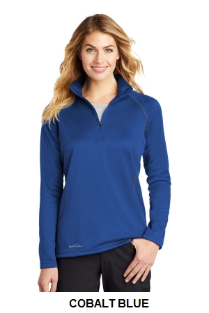 Eddie Bauer Ladies Smooth Fleece 1/2-Zip.  E.BAUER  EB237