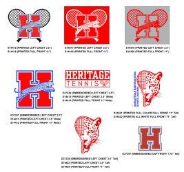 Midlothian Tennis Logos