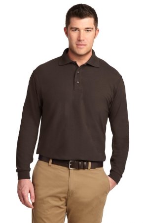 Port Authority® - Long Sleeve Silk Touch™ Polo. (K500LS)