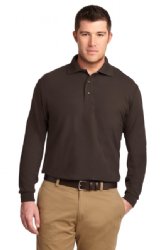 Port Authority® - Long Sleeve Silk Touch™ Polo. (K500LS)