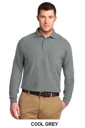 Port Authority - Long Sleeve Silk Touch Polo. (K500LS)