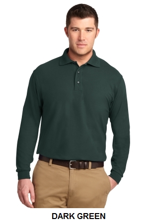 Port Authority - Long Sleeve Silk Touch Polo. (K500LS)