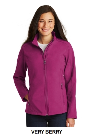 Port Authority Ladies Core Soft Shell Jacket.  PORT A.  L317