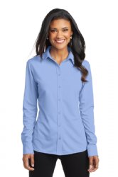 Port Authority Ladies Dimension Knit Dress Shirt.  PORT A.  L570