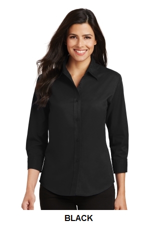 Port Authority Ladies 3/4-Sleeve Easy Care Shirt.  PORT A.  L612