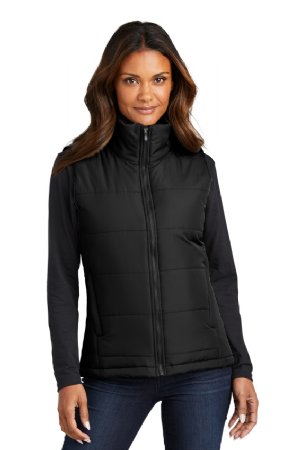 Port Authority Ladies Puffer Vest.  PORT A.  L853