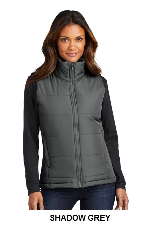 Port Authority Ladies Puffer Vest.  PORT A.  L853