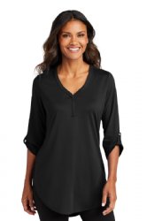 Port Authority Ladies City Stretch 3/4-Sleeve Tunic.  PORT A.  LK6840