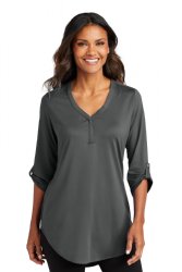 Port Authority Ladies City Stretch 3/4-Sleeve Tunic.  PORT A.  LK6840