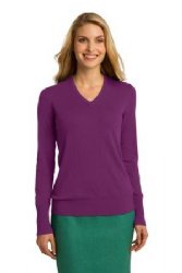 Port Authority Ladies V-Neck Sweater. LSW285.