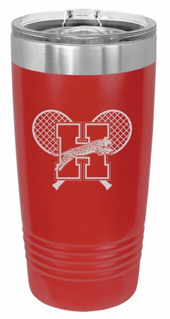 Polar Camel 20 oz. Red Insulated Ringneck Tumbler