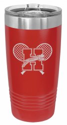 Polar Camel 20 oz. Red Insulated Ringneck Tumbler