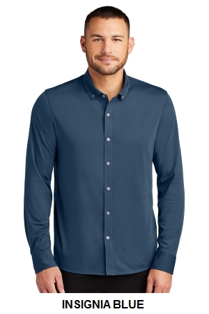 Mercer+Mettle Stretch Jersey Long Sleeve Shirt.  MERCER+M  MM1018