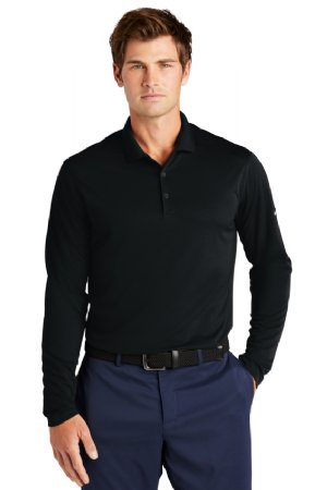 Nike Dri-FIT Micro Pique 2.0 Long Sleeve Polo.  NIKE  NKDC2104