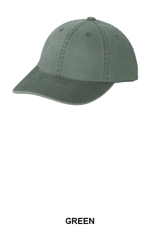 Port Authority Garment Washed Cap.  PORT A.  PWU