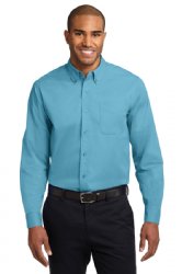 Port Authority Long Sleeve Easy Care Shirt.  PORT A.  S608