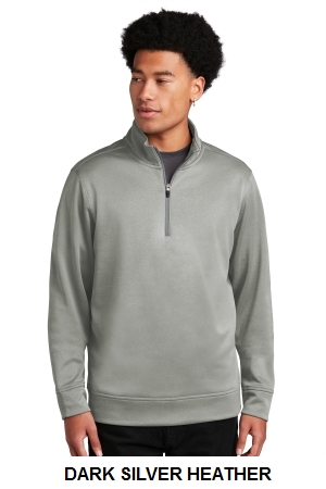 Sport-Tek PosiCharge Sport-Wick Heather Fleece 1/4-Zip Pullover.  SPORT-TEK  ST263