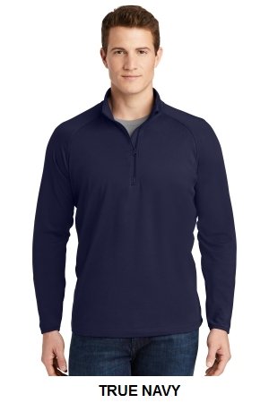 Sport-Tek Sport-Wick Stretch 1/2-Zip Pullover.  SPORT-TEK  ST850