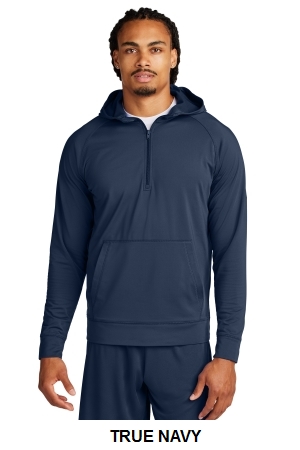 Sport-Tek Sport-Wick Stretch 1/2-Zip Hoodie.  SPORT-TEK  ST856