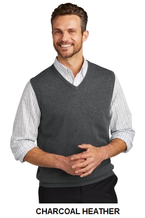 Port Authority Sweater Vest.  PORT A.  SW286